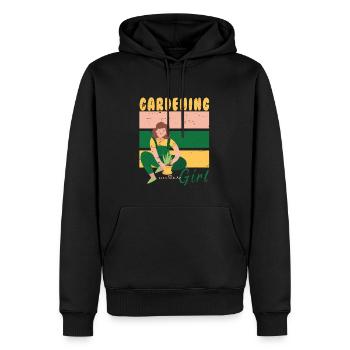 Garten Motiv Gärtner & Gärtnerin Spruch - Männer Premium Bio Hoodie - Schwarz - Vorne - Nico (187cm)