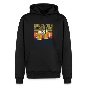 Feiern Bier Party Spruch I Biertrinken - Männer Premium Bio Hoodie - Schwarz - Vorne - Nico (187cm)