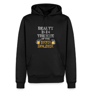 Feiern Bier Party Spruch I Biertrinken - Männer Premium Bio Hoodie - Schwarz - Vorne - Nico (187cm)