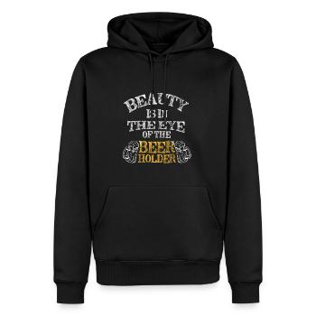 Feiern Bier Party Spruch I Biertrinken - Männer Premium Bio Hoodie - Schwarz - Vorne - Nico (187cm)