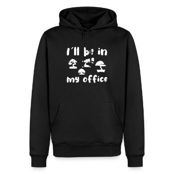 Bonsai Baum Bonsai Tree Japanese Nature Plants - Männer Premium Bio Hoodie - Schwarz - Vorne - Nico (187cm)