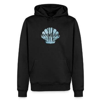Ocean hair salty hair - Männer Premium Bio Hoodie - Schwarz - Vorne - Nico (187cm)
