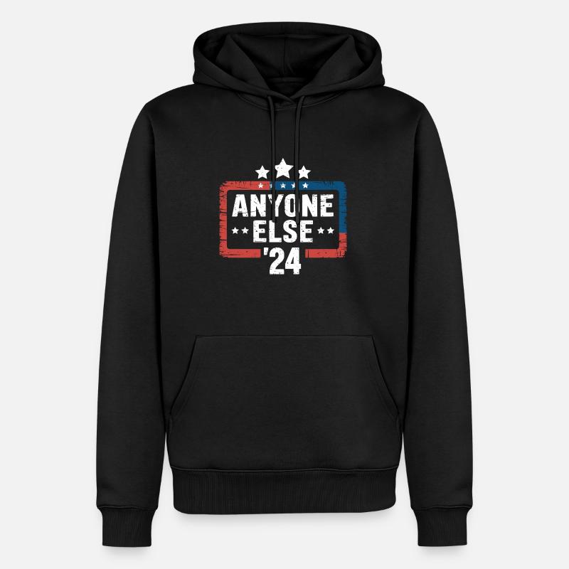Anyone Else Election 2024 - Männer Premium Bio Hoodie - Schwarz