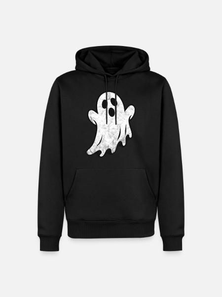 Ghost - Men’s Premium Organic Hoodie - black