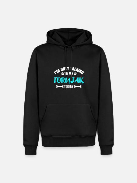 Tornjak - Men’s Premium Organic Hoodie - black