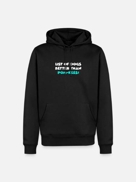 Pom-Kees - Men’s Premium Organic Hoodie - black