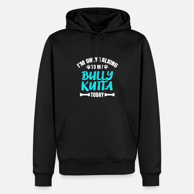 Bully Kutta - Sweat à capuche Premium bio Homme - noir