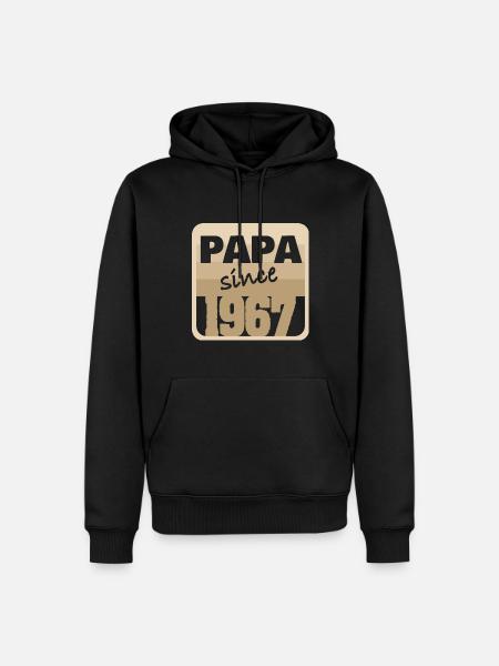 1967 1967 - Men’s Premium Organic Hoodie - black