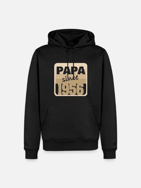 1956 1956 - Men’s Premium Organic Hoodie - black