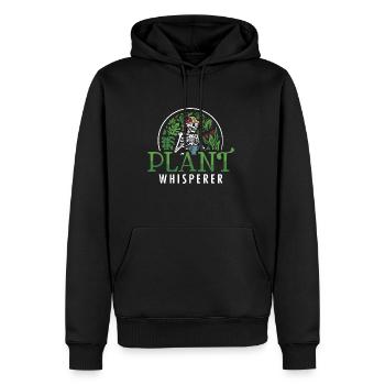 Plant Whisperer Hobby Gardener - Männer Premium Bio Hoodie - Schwarz - Vorne - Nico (187cm)