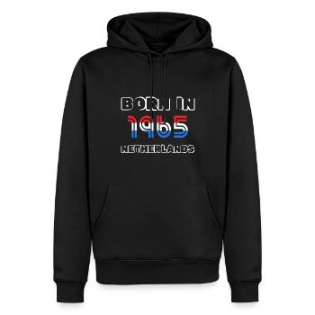 Netherlands 1965 - Männer Premium Bio Hoodie - Schwarz - Vorne - Nico (187cm)
