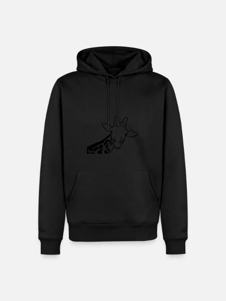 Girafe - Sweat à capuche Premium bio Homme -