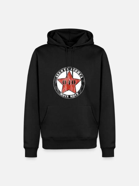 Antifascist Action Hamburg - Men’s Premium Organic Hoodie - black