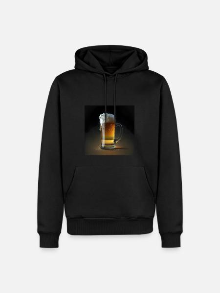 Bier T-Shirt - Männer Premium Bio Hoodie - 