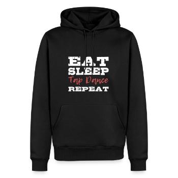 Manger Sleeping Rooster Personne compétitive Gesc - Sweat à capuche Premium bio Homme - noir - Devant - Nico (187cm)