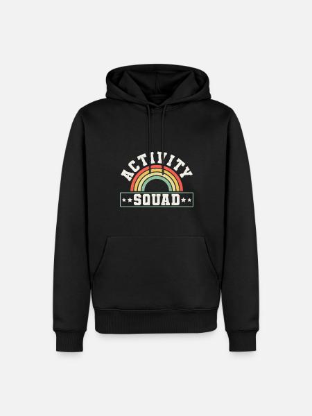 Activity Assistant Squad Team - Männer Premium Bio Hoodie - Schwarz