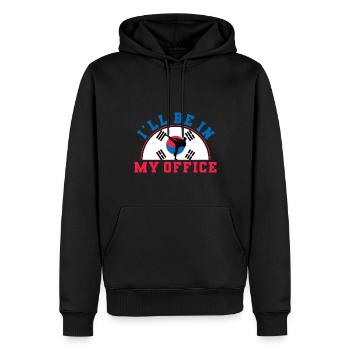 TKD Korean Martial Arts Tae Kwon - Männer Premium Bio Hoodie - Schwarz - Vorne - Nico (187cm)