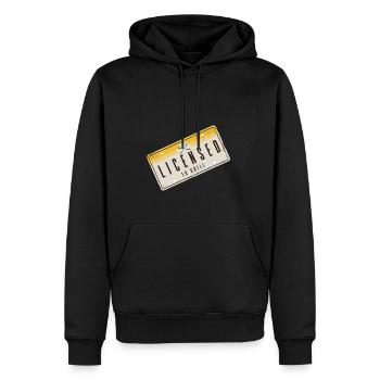 Lustiger Grill-Spruch I Grillen Motiv - Männer Premium Bio Hoodie - Schwarz - Vorne - Nico (187cm)