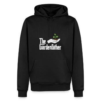 Garten Motiv Gärtner & Gärtnerin Spruch - Männer Premium Bio Hoodie - Schwarz - Vorne - Nico (187cm)