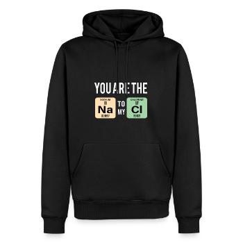 Chemie Lehrer Wissenschaftler Chemieker - Männer Premium Bio Hoodie - Schwarz - Vorne - Nico (187cm)