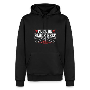 TKD Korean Martial Arts Tae Kwon - Männer Premium Bio Hoodie - Schwarz - Vorne - Nico (187cm)