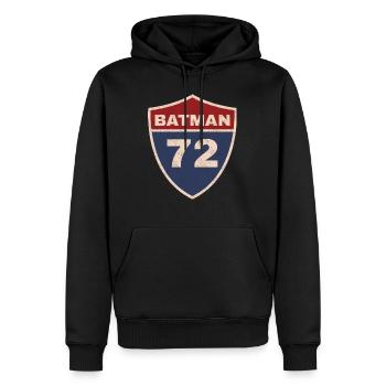 Batmanlı - Männer Premium Bio Hoodie - Schwarz - Vorne - Nico (187cm)
