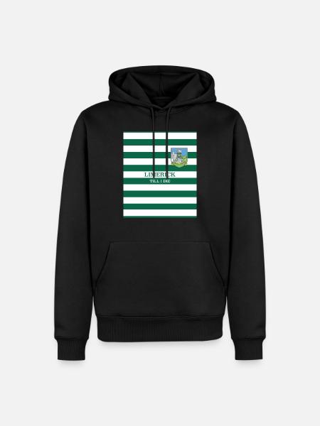 Limerick GAA - Men’s Premium Organic Hoodie - black