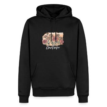Gartenfee Garten Gärtner - Männer Premium Bio Hoodie - Schwarz - Vorne - Nico (187cm)