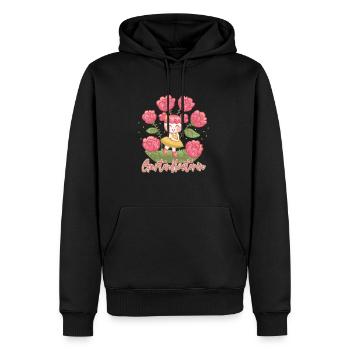 Gartenflüsterer Gartenflüsterin Garten Gärtner - Männer Premium Bio Hoodie - Schwarz - Vorne - Nico (187cm)