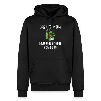 Das ist mein Marienkäfer Kostüm kleiner süßer Käfe - Männer Premium Bio Hoodie - Schwarz - Vorne - Nico (187cm)