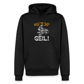 Quad Bike Biker Quad Zubehör Quad Geschenk Matsch - Männer Premium Bio Hoodie - Schwarz - Vorne - Nico (187cm)