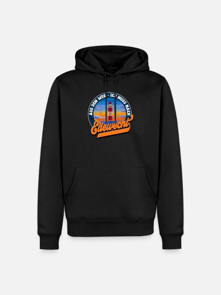 Edewecht - Männer Premium Bio Hoodie - Schwarz