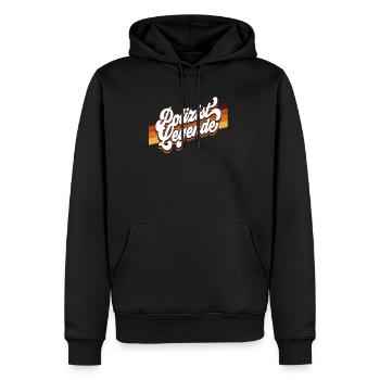 Polizist Polizei - Männer Premium Bio Hoodie - Schwarz - Vorne - Nico (187cm)