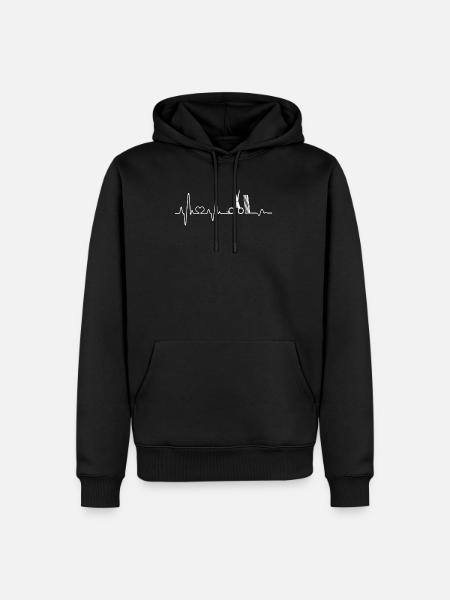 Coiffeur - Sweat à capuche Premium bio Homme - noir