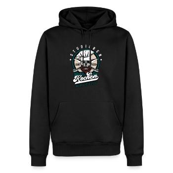 Studieren Kann Jeder Kochen Koch - Männer Premium Bio Hoodie - Schwarz - Vorne - Nico (187cm)