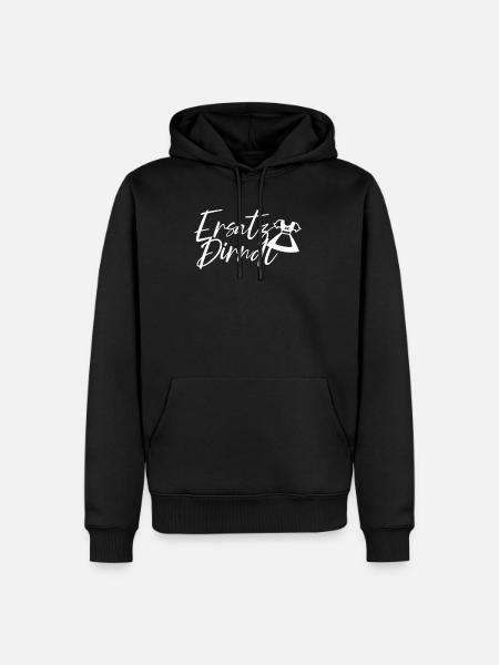 Ersatz Dirndl - Männer Premium Bio Hoodie - Schwarz