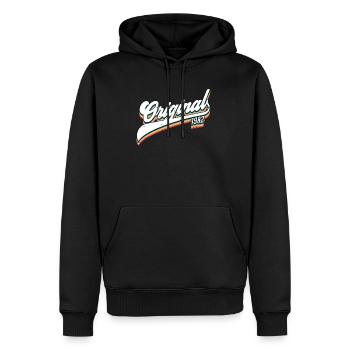 1982 Geburtstag - Männer Premium Bio Hoodie - Schwarz - Vorne - Nico (187cm)