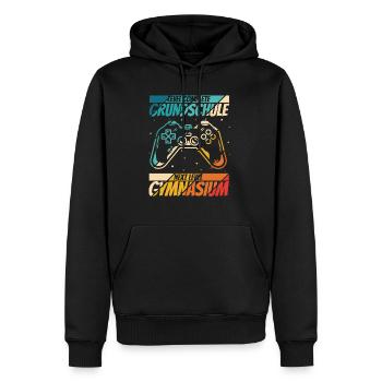 Level Complete Einschulung Gymnasium 5. Klasse Gam - Männer Premium Bio Hoodie - Schwarz - Vorne - Nico (187cm)