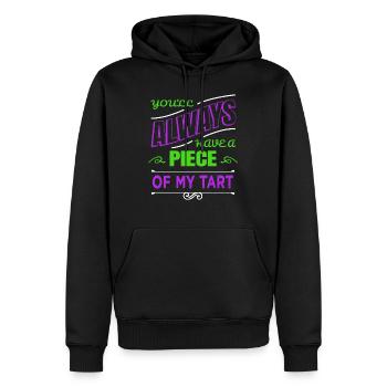 joke sayings christmas fun happy beach holiday - Männer Premium Bio Hoodie - Schwarz - Vorne - Nico (187cm)