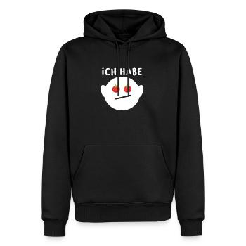 Ich habe Tomaten auf den Augen - Männer Premium Bio Hoodie - Schwarz - Vorne - Nico (187cm)