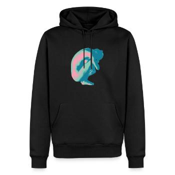 Kampf für Frauenrechte - Männer Premium Bio Hoodie - Schwarz - Vorne - Nico (187cm)