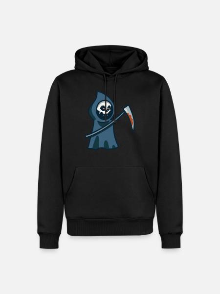 CUTE REAPER - Men’s Premium Organic Hoodie - black