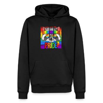 Pride LGBTQ Christopher Street Day Costume Pride - Men’s Premium Organic Hoodie - black - Front - Nico (187cm)