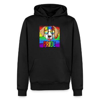 Pride LGBTQ Christopher Street Day Costume Pride - Men’s Premium Organic Hoodie - black - Front - Nico (187cm)