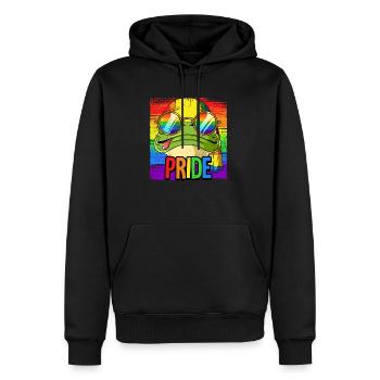Pride LGBTQ Christopher Street Day Kostüm Pride - Männer Premium Bio Hoodie - Schwarz - Vorne - Nico (187cm)