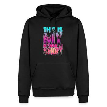 This is My Hawaiian Shirt Beach Sunglasses Vacatio - Männer Premium Bio Hoodie - Schwarz - Vorne - Nico (187cm)