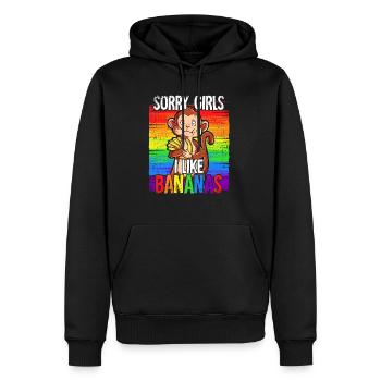 Pride LGBTQ Christopher Street Day Costume Pride - Men’s Premium Organic Hoodie - black - Front - Nico (187cm)