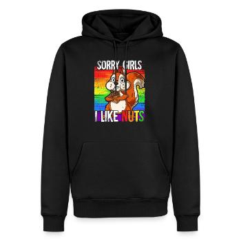 Pride LGBTQ Christopher Street Day Costume Pride - Men’s Premium Organic Hoodie - black - Front - Nico (187cm)