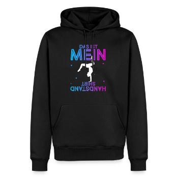 Turnen Turntrainer Gymnsatik Sportverein Sport Han - Männer Premium Bio Hoodie - Schwarz - Vorne - Nico (187cm)
