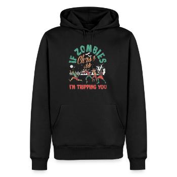 Zombie Lover Cosume for Funny Halloween - Männer Premium Bio Hoodie - Schwarz - Vorne - Nico (187cm)